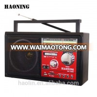 portable haoning classic cheapest am fm sw usb sd tf radio