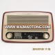 Portable professional vintage Wooden AM FM Radio speaker 2014